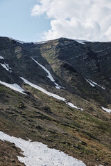 Snow-capped peaks and lush valleys in Svydovets mountain range
