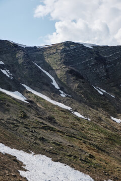Snow-capped peaks and lush valleys in Svydovets mountain range
