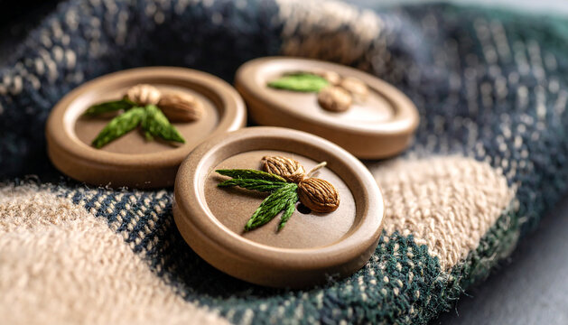 A close-up image of an embroidered woggle and scarf symbolizing World Scout Scarf Day. Celebrates global scout identity and tradition.
