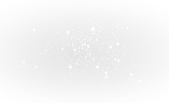 Light, flash, glistering, dust, effect — elegant PNG glow with transparent sparkle and festive Overlay. This PNG shines with silver dust and glitter for fantasy celebration and magic designs.