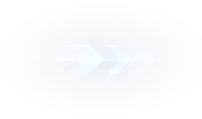 Flash, modern, dynamic, blue, highway light effect in PNG. Speed and motion captured in trail and...