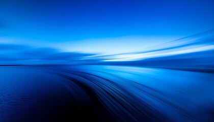 a vibrant blue background blends with black creating a sense of motion and depth the smooth gradient offers a visually engaging experience ideal for artistic projects