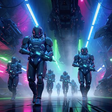 dj in action Titan Guard: Outer Rim Defense