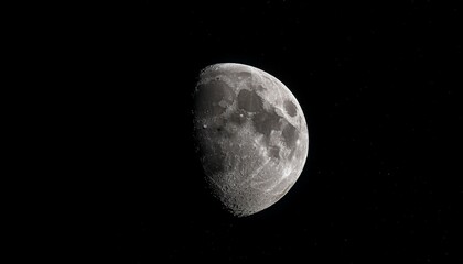 the moon has a dark side which is never visible from earth due to synchronous rotation