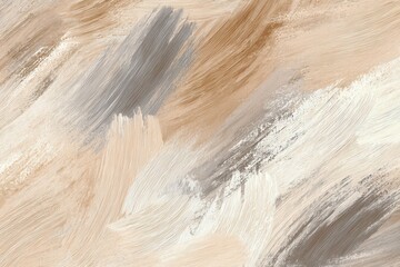 Brush paint textures for contemporary decor. Soft beige and khaki strokes create handmade abstract designs, perfect for inspiring interior spaces and enhancing artistic ambiance