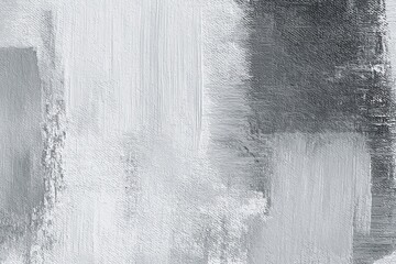 Fototapeta premium Abstract grey brushstroke texture for modern interiors. Chic acrylic background perfect for minimalist decor and contemporary art lovers seeking stylish design elements