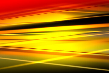 Vibrant line flow across the canvas in warm color, showcasing a dynamic abstract pattern. The...