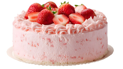 Strawberry Shortcake, isolated on transparent background