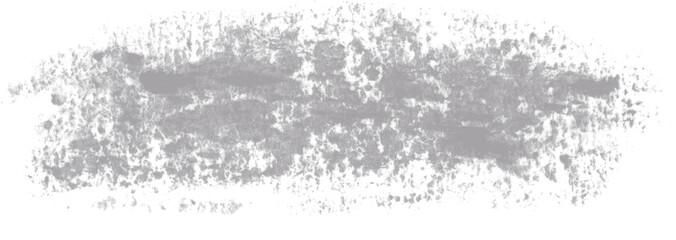 Grunge brush texture, dense dry paint stroke with uneven surface in abstract black and white style for bold design or textured background illustration
