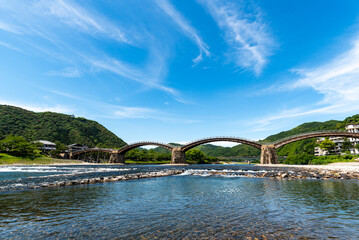 日本三名橋 錦帯橋　山口県岩国市岩国