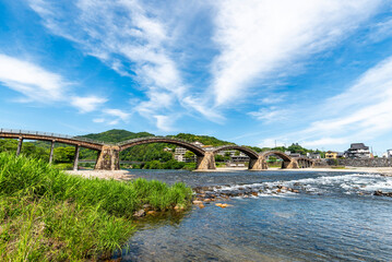 日本三名橋 錦帯橋　山口県岩国市岩国