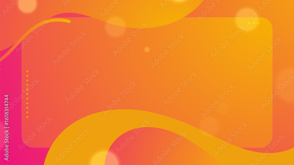 Poster abstract geometric background decorative design elements