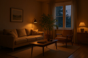 Simple Comforts Living Room