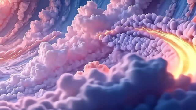 ideate adenine calm cosmic vista where adenine plasm resound pull soft cloth of distance unfurls, revelation piled grain that wave and twist, melting smooth knock and blue with glittering