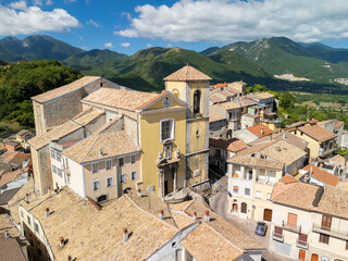 Bagnoli Irpino, Avellino, Campania, Italy. A charming village located in the heart of the Picentini Mountains Regional Park.