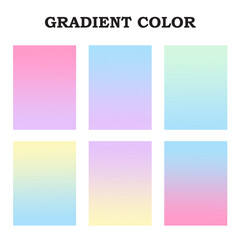 Obraz premium gradient color