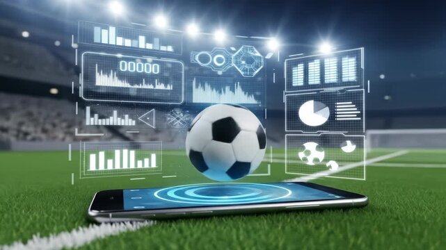 Futuristic Soccer: Mobile App Data Analysis on Stadium Field - Powered by Adobe