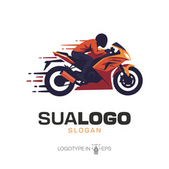 Logo Loja de Autom&oacute;vel EPS Vetor