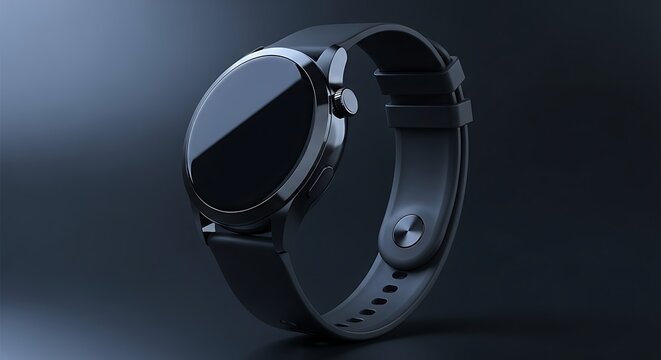 Sleek Smartwatch with Digital Display and Modern Design
