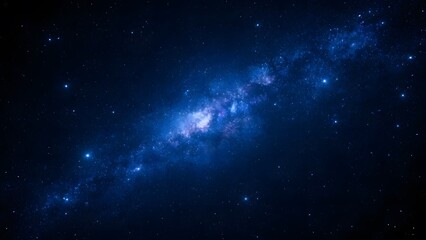 Fototapeta premium Stellar View of the Milky Way Galaxy in Deep Space