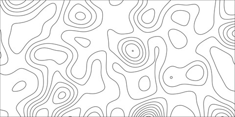 Abstract lines background. Contour maps. Vector illustration. The stylized height of the topographic map contour in lines and contours isolated on transparent. technology topo landscape grid map text	