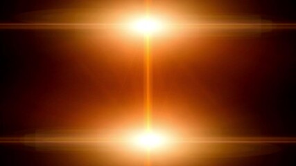 Cinematic light flare transition