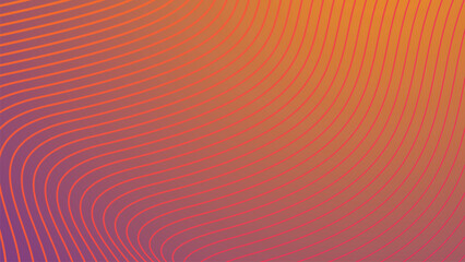 Red Orange Abstract Background with Stripes Line for Vibrant Modern Design, UI, and Digital Backdrops