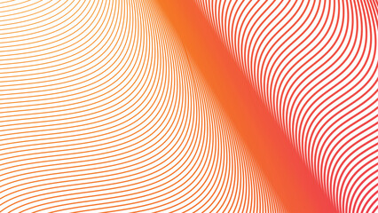 Red Orange Abstract Background with Stripes Line for Vibrant Modern Design, UI, and Digital Backdrops