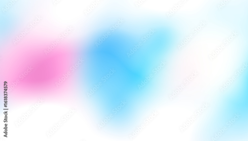 Wall mural blur and light noise abstract gradient overlay background colors blue and pink noise texture