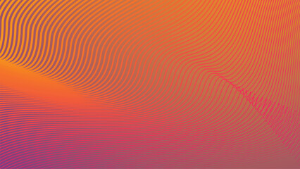 Red Orange Abstract Background with Stripes Line for Vibrant Modern Design, UI, and Digital Backdrops