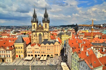 Obraz premium Prague Church of Our Lady before Týn