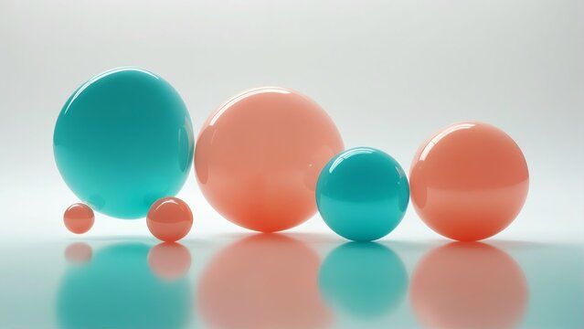 Get ready to be mesmerized by these perfectly aligned spheres, a visual treat for your eyes! - Powered by Adobe