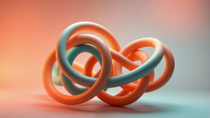 Unraveling the mystery: can you untangle this mesmerizing abstract art piece? share if you can!