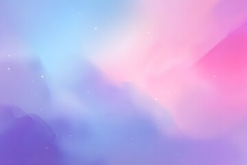 Colorful abstract background with pink and blue holographic wavy shapes. Modern wallpaper for design, cover, or presentation