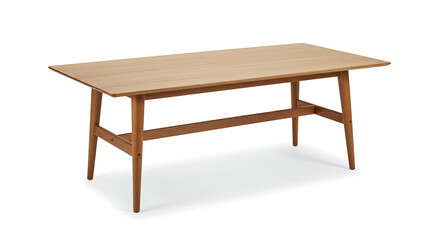 wooden table isolated on white, : wooden table isolated on white, Simple, elegant mid-century modern wooden table, perfect for any room. background removed