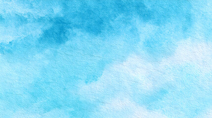 Obraz premium **Soft light blue watercolor texture background, evoking calm and tranquility