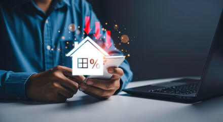 Mortgage rates decreasing home loan interest rates falling refinancing rates property rates home buying