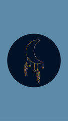 a cup of coffee on a blue background