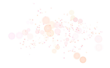 A transparent background filled with magical sparkles, highlights and brightness