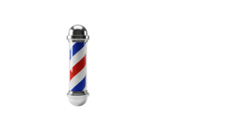 Barber pole graphic design.