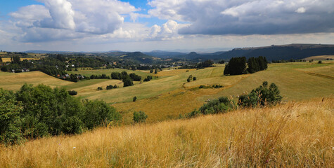 Fototapeta premium paysage d'Auvergne