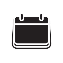 Simple Calendar Icon Vector Design for Scheduling and Event Planning