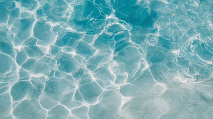 Obraz premium blue water background