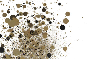  gold  Confetti's  PNG