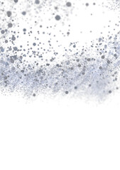 High-resolution image of abstract grey dust particles on white background. Perfect for design projects.