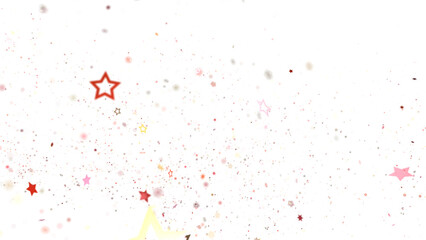 A Shower of Golden Stars: Captivating 3D Illustration Takes You to a Celestial Realm