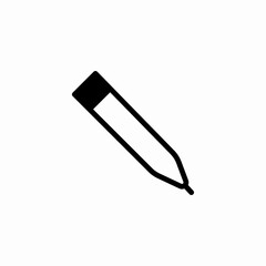 simple pencil icon icon sign vector