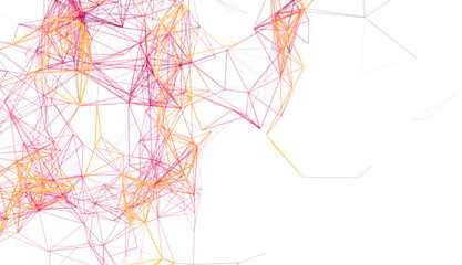 Abstract background with network connections.  Perfect for technology, communication, and data concepts.