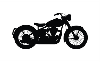 Fototapeta premium motorcycle isolated on a white background