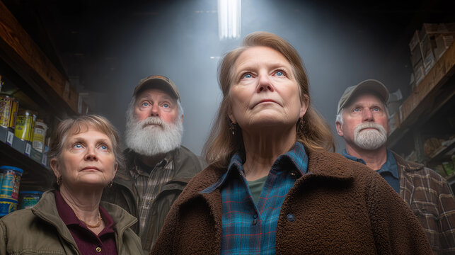 Community resilience shines as local leaders gather in the food pantry's heart